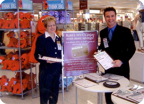 Retail stores, grand openings, fairs, festivals, sporting events, street markets